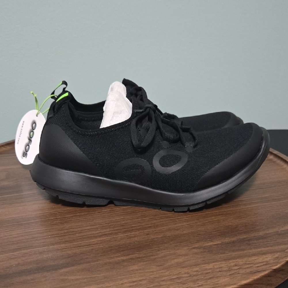 OOFOS Women's Black Sport LS Shoes *Read Description For Important Information* - Picture 5 of 9